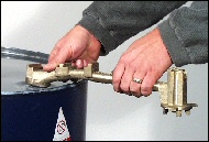 Spark resistant drum wrench model 59SRM
